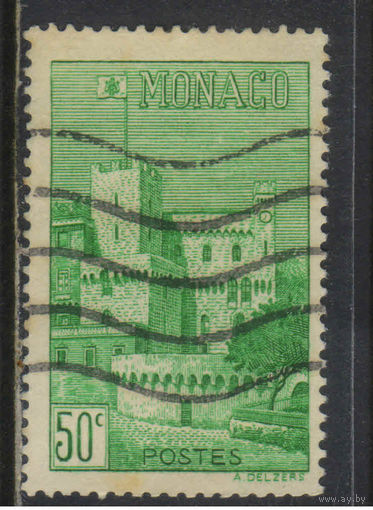 Монако 1939 Башня с часами дворца князей Гримальди в Монако Стандарт #169