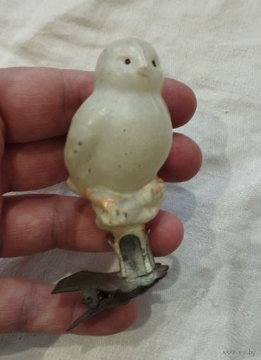 Ёлочная игрушка синичка