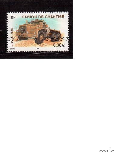 Франция-2003 (Мих.3757) ,  гаш.,  Автомобили