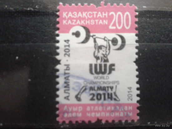 Казахстан 2014 спорт, штанга Михель-3,0 евро гаш