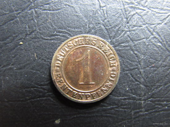 Германия. 1 рентенпфенниг. 1924A. С 20 копеек. Распродажа коллекции. Смотрите другие лоты.