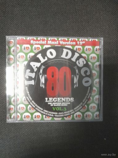 Various artists  " ITALO-DISCO 80 LEGENDS VOL.3"  CD