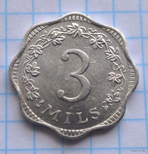 МАЛЬТА 3 МИЛЯ 1972 ГОД