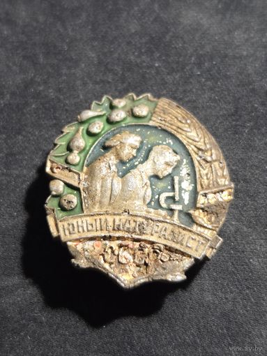 Значок юный натуралист