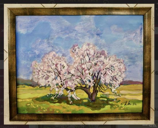 Поплавский Г.Г. Народный художник БССР;Х/М, р.55х65 см.1992г.;