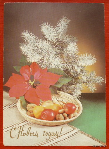 С Новым Годом! Чистая. 1990 года. Фото Киндровой. 1952.