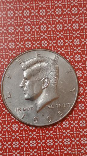 США 1/2 доллара 1998 D