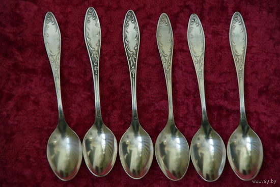 Ложки мельхиоровые  чайные  14 см   А 9