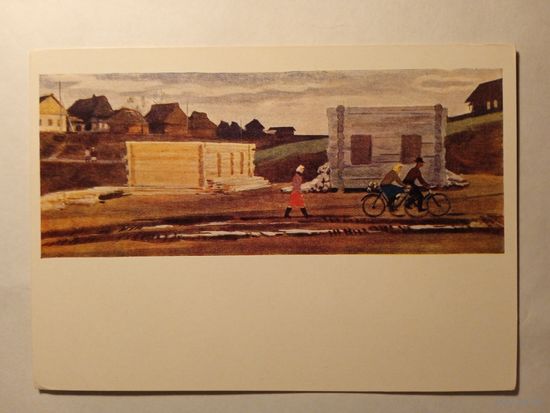 1960. Иванов. Новые срубы