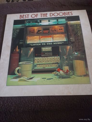 THE DOOBIE BROTHERS " BEST OF THE DOOBIES" 1976 LP JAPAN/USA WARNER P6540W  -NM/NM