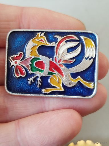 Лисичка и петух