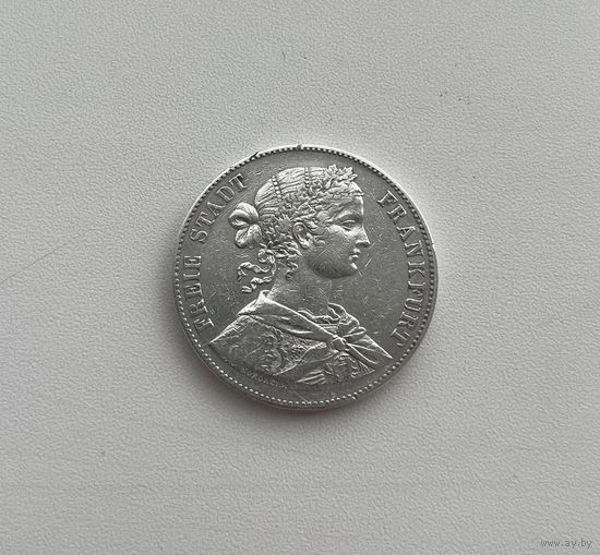 ФРАНКФУРТ  талер 1860 г.