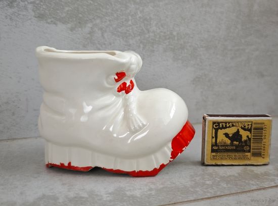Ботинок статуэтка керамика
