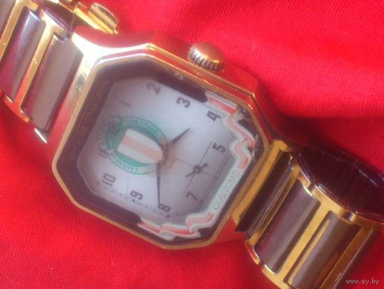 Часы ПИНСКАЯ ТАМОЖНЯ 2602 БЕЛАРУСЬ с БРАСЛЕТОМ , РЕДКИЕ