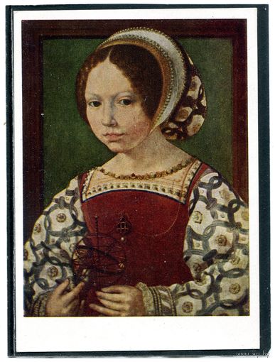 Ян Госсарт. Портрет девочки. Изд.1966