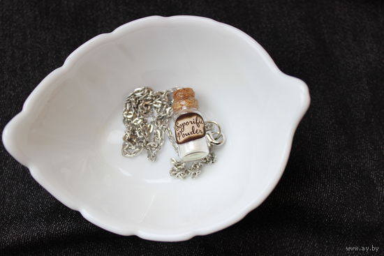 Кулон пузырек "Soporific Powder/Снотворный порошок" по лору Draught of Living Death, Гарри Поттер и другие