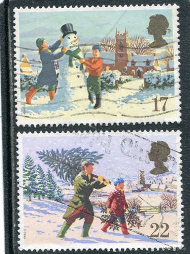 Великобритания. Рождество 1990