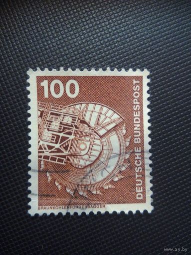 ФРГ. Стандарт. 1975г. гашеная