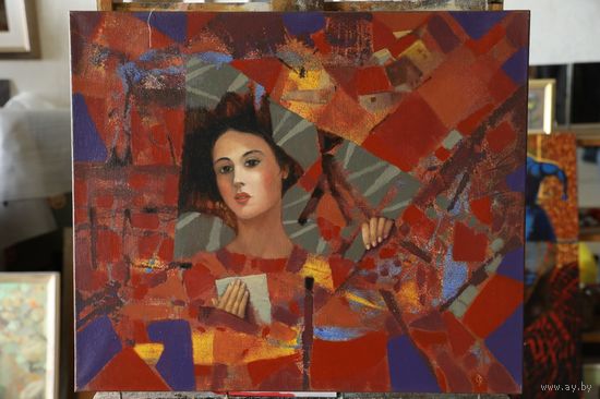 "Письмо"  масло, холст Захаревич Олег