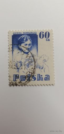 Польша 1956. Людвика Вавжинская