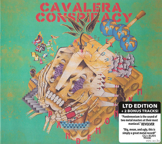 Cavalera Conspiracy "Pandemonium" Limited Edition, Digipak
