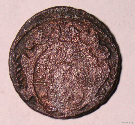Денга 1739  (2) , в дате чеканки 5 цифр