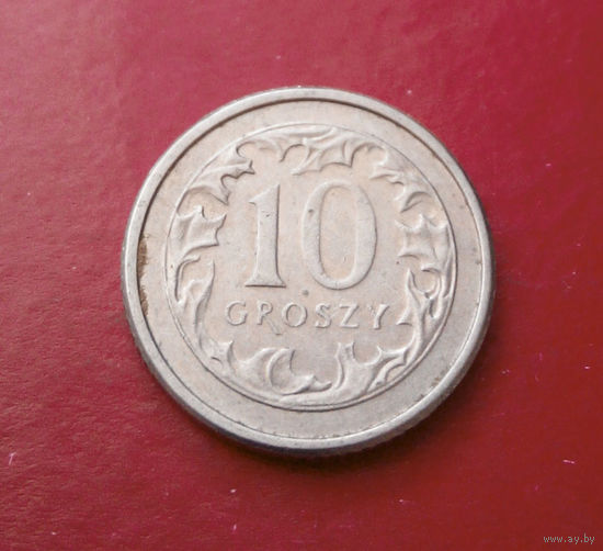 10 грошей 1993 Польша #09