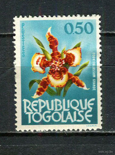 Того - 1964/1965 - Орхидея 50С - [Mi.385] - 1 марка. MH.  (Лот 21HY)-TG3P47