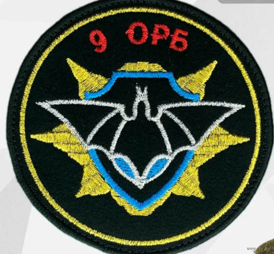 Шеврон  9 ОРБ   Слоним