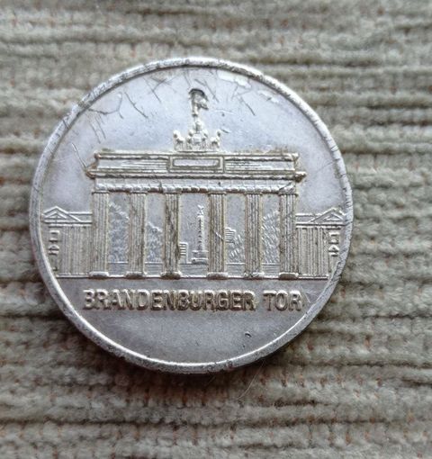 Werty71 ЖЕТОН токен Германия Бранденбургские ворота 1990 Бранденбург
