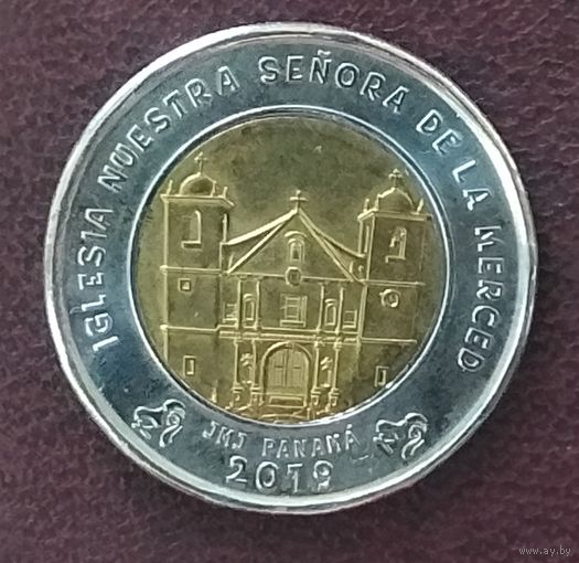 Панама 1 бальбоа, 2019 Церковь Богоматери Милосердия