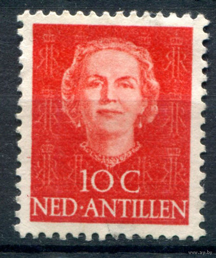 Нидерландские Антильские острова - 1950/79г. - королева Юлиана, 10 с - 1 марка - чистая, без клея [Mi 15]. #3-WB-101-A-1