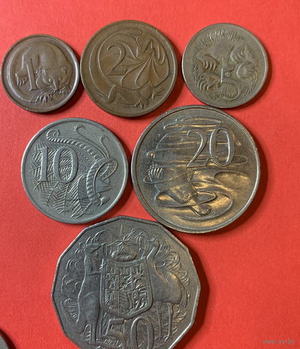 Австралия 6 монет