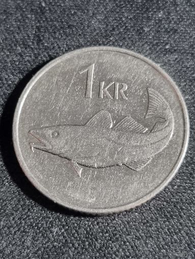 Исландия 1 Крона 2007
