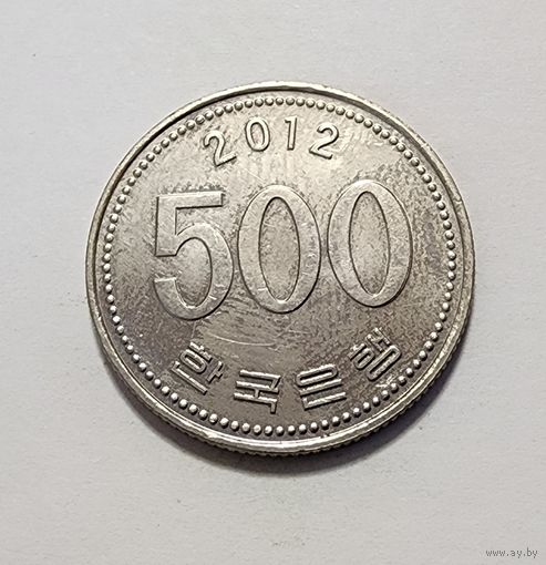 Южная Корея 500 вон, 2012