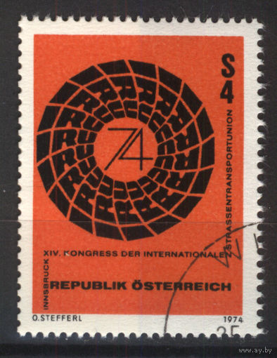 Австрия - 1974 [Mi. 1453] Гашеная (AT03)