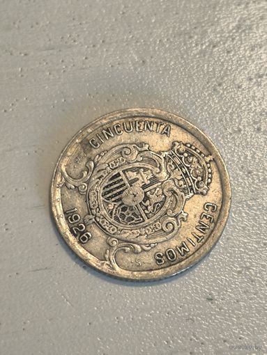 1926 Испания 50 с