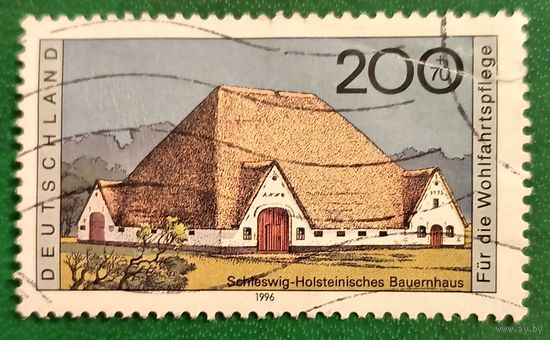 Германия 1996. Дом из региона Шлезвиг-Гольштейн