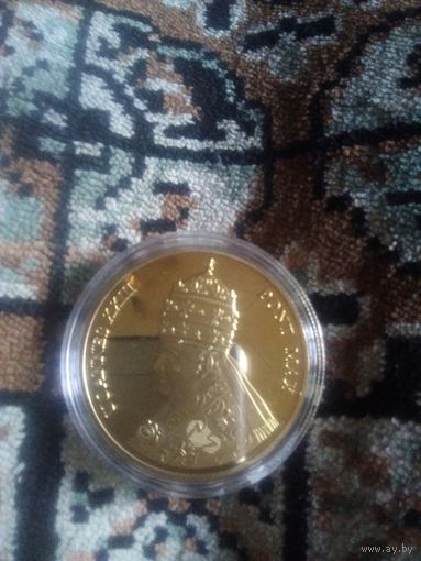 СУВЕНИРНАЯ МОНЕТА ПАПА РИМСКИЙ