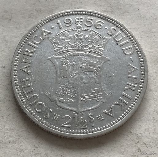 ЮАР 2,5 шиллинга 1956 Елизавета II