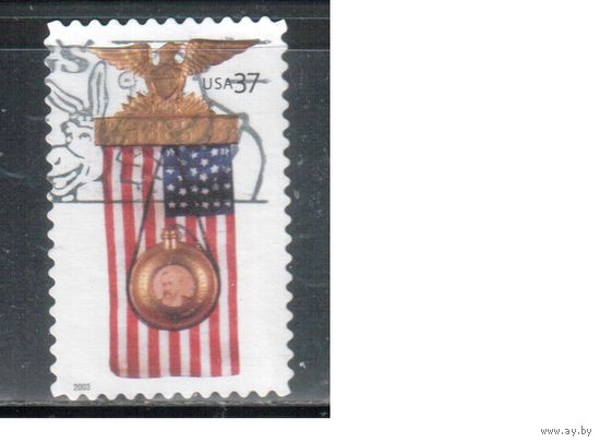 США-2003 (Мих.3737) ,  гаш. , Флаги,