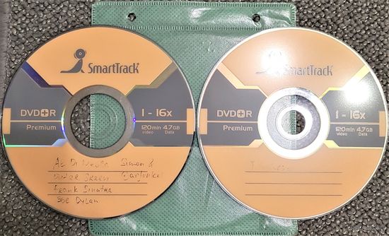 DVD MP3 дискография - Al Di MEOLA, Bob DYLAN, Frank SINATRA, Peter GREEN, SIMON & GARFUNKEL, DEEP FOREST, Jon ANDERSON, KAYAK, Shania TWAIN, The KINKS  - 2 DVD