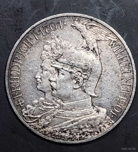 2 марки 1901г А , 200 лет Пруссии