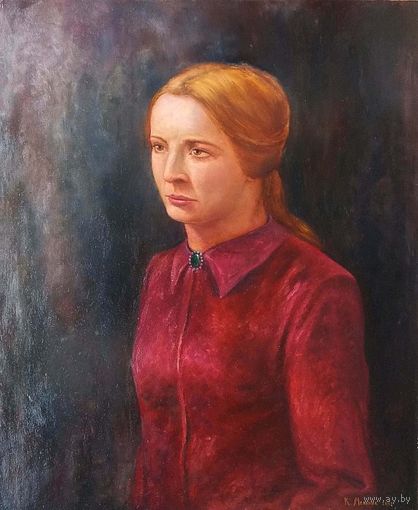 Картина "Артистка театра". -Мельник К. В.
