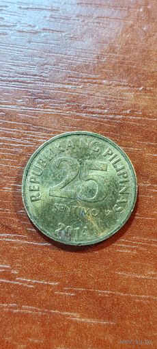 Филиппины 25 сентимо 2014