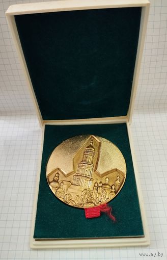 Медаль настольная Киевско-Печерская Лавра, Киев. СССР