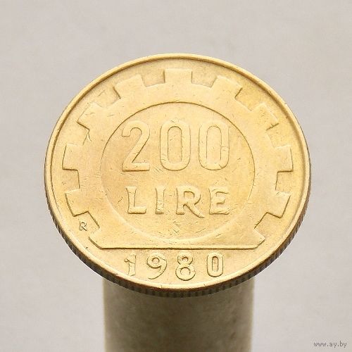Италия 200 лир 1980