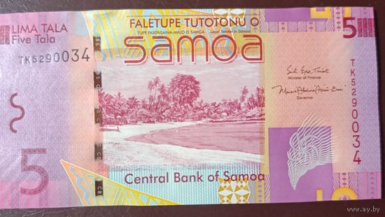 5 тала 2008 (2017) - Самоа - UNC