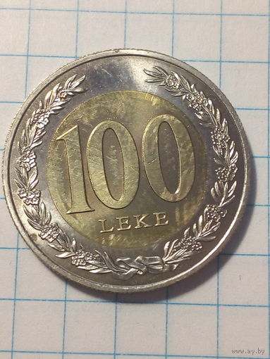 100 лек Албания 2000 год