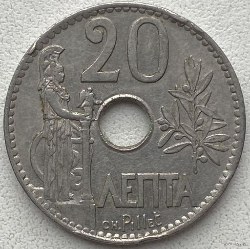 Греция 20 лепт 1912 г.